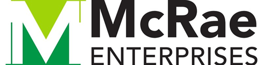 Mcrae enterprises dark logo