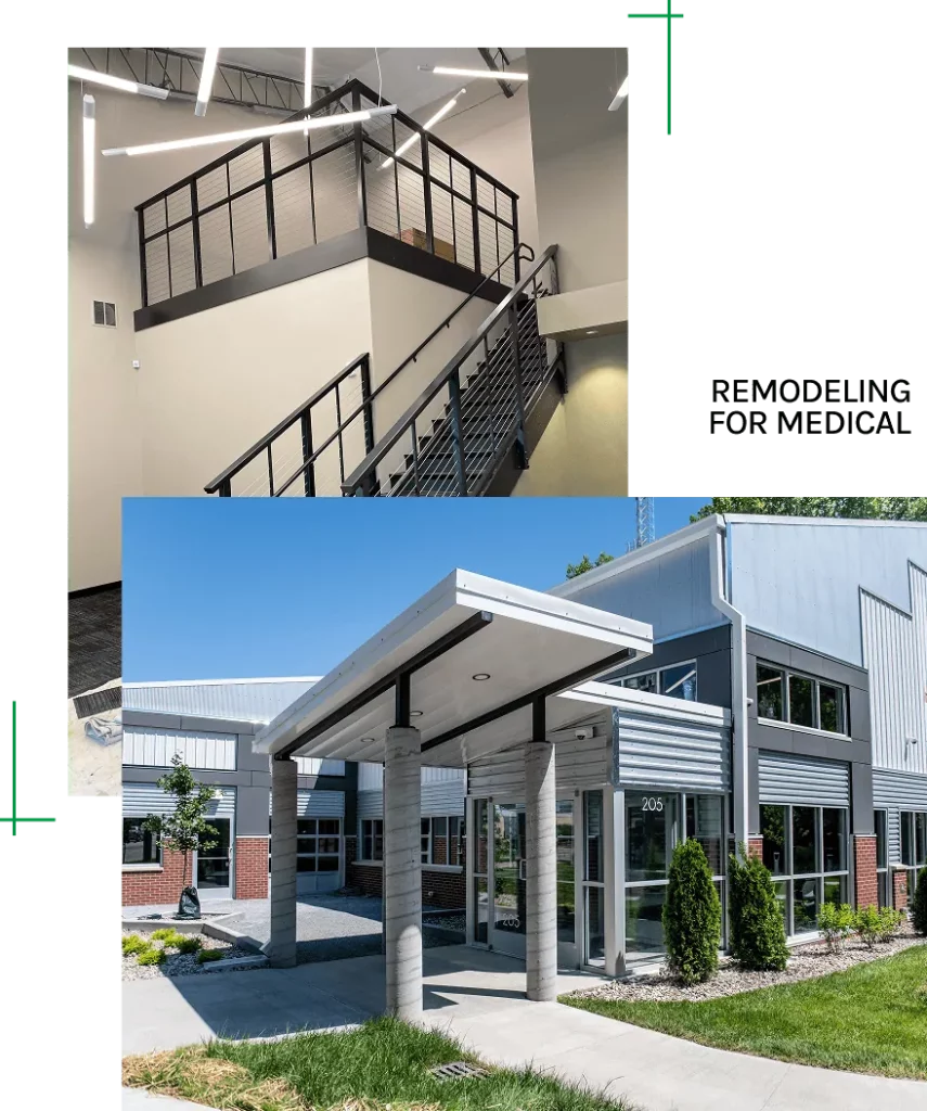 Modern commercial office building