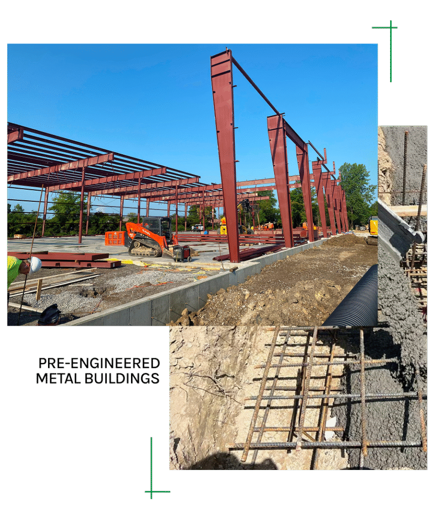 Preengineered metal buildings
